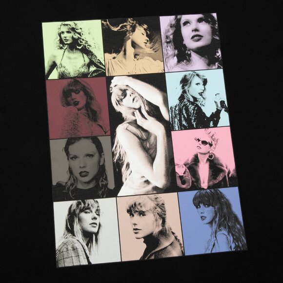 Taylor Swift | THE ERAS TOUR 2023-2024 BLACK T-SHIRT - Picture 11 of 15